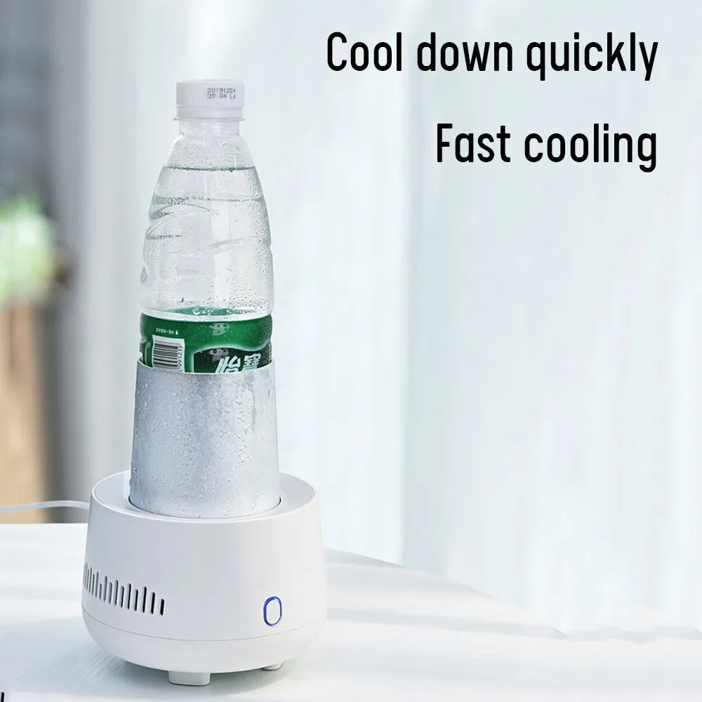 USB Refrigerator Beverage Fast Cooler Cup Electric Beer Bottle Can Water Soda Drinks Cooling Mug Ice Car Home Refrigeration Cup