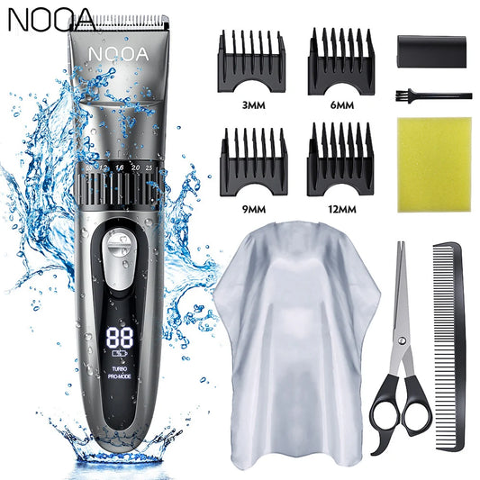 NOOA Rechargeable Electric Hair Clipper Trimmer For Men professional beard trimmer Cordless Barber machine electric razor man