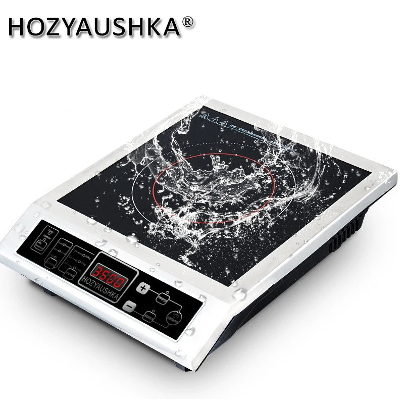 High-power induction cooker 3500W commercial stainless steel induction cooker household stir fry battery