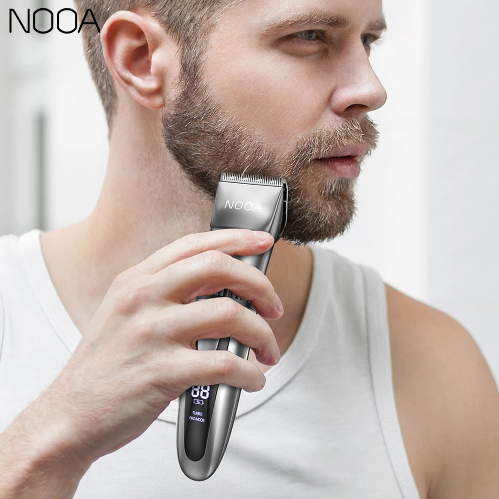 NOOA Rechargeable Electric Hair Clipper Trimmer For Men professional beard trimmer Cordless Barber machine electric razor man