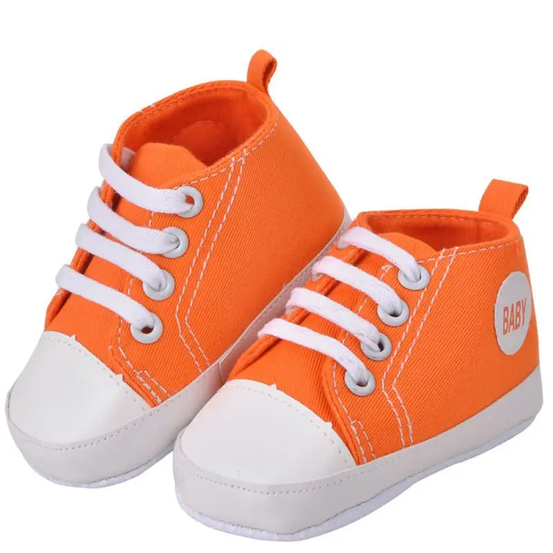 E & Bainel toile nouveau-né bébé chaussures filles bébé mocassins chaussures pour garçons chaussures de Sport bébé baskets enfants premiers marcheurs