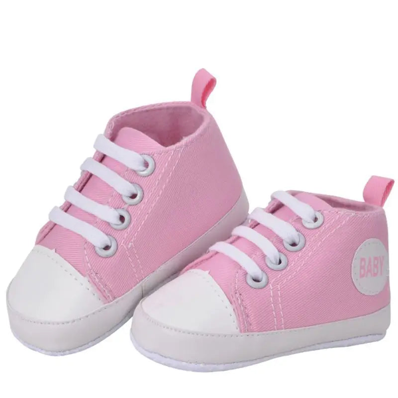 E & Bainel toile nouveau-né bébé chaussures filles bébé mocassins chaussures pour garçons chaussures de Sport bébé baskets enfants premiers marcheurs