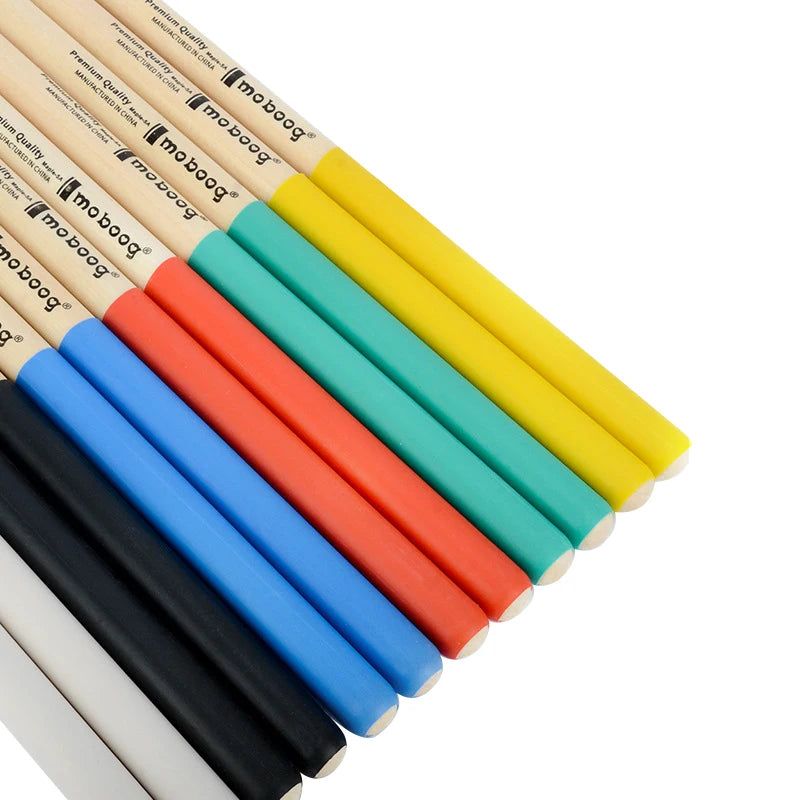 1 Pair 5A/ 7A Maple Drumsticks Professional Wood Drum Sticks Multiple Color Options Drums Accessories Musical Instruments