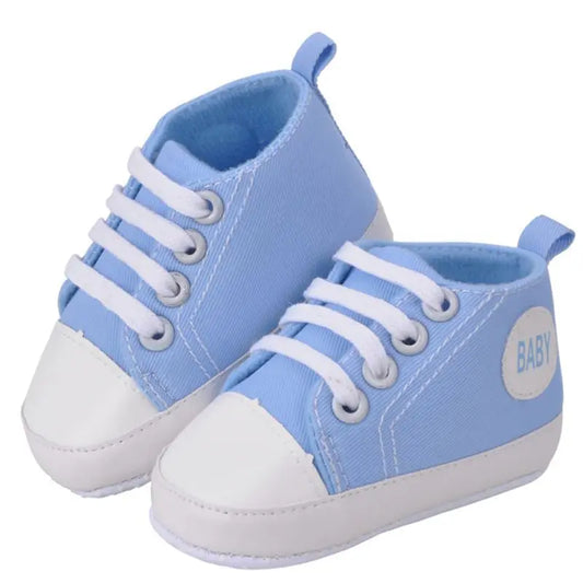 E & Bainel toile nouveau-né bébé chaussures filles bébé mocassins chaussures pour garçons chaussures de Sport bébé baskets enfants premiers marcheurs