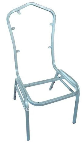 Chaise de banquet en acier empilable en tissu bleu, offre spéciale, LUYISI1030BLUE