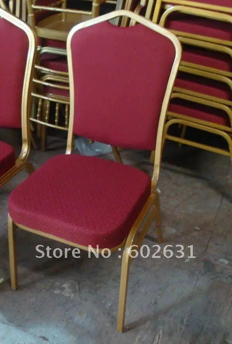 Chaise de banquet d'hôtel empilable en acier de vente chaude