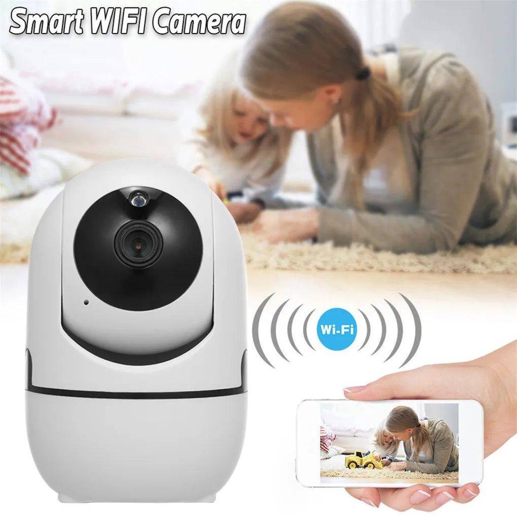 Smart IP Camera HD 1080P 360 Degrees Wireless Outdoor Automatic Tracking Infrared Surveillance Cameras Pet Baby WiFi Camcorder_Winnie Lin