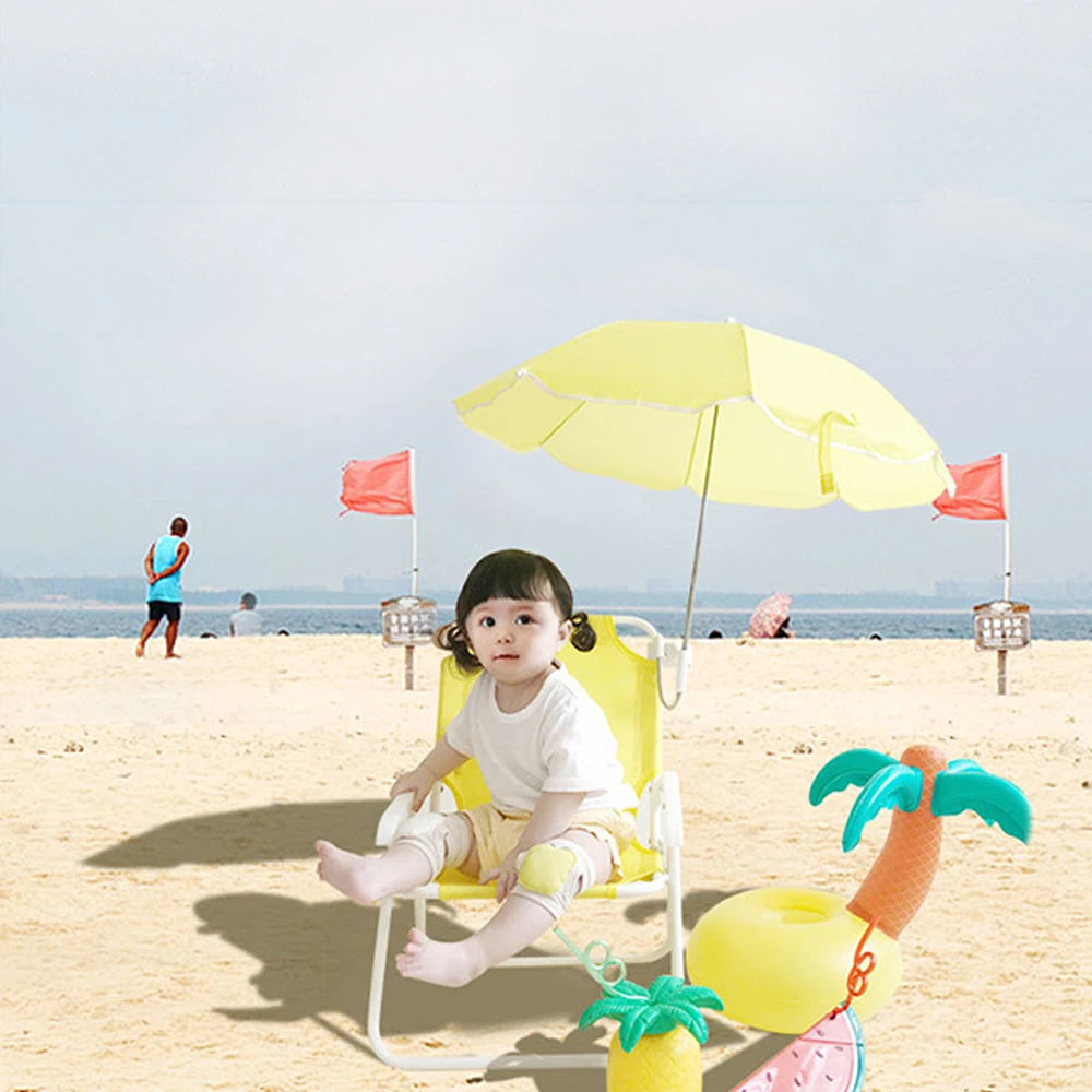 Accessoires de Jardin chaises de plage et parasols plage extérieure pliante multifonctionnel Portable chaises longues pour enfants Jardin