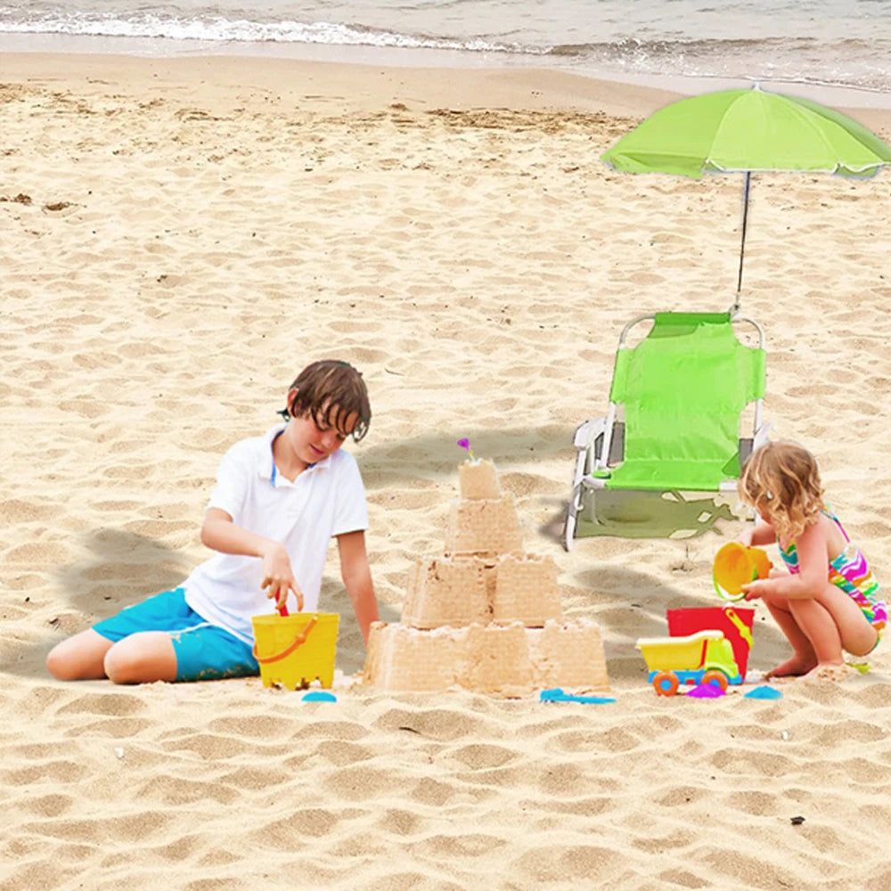 Accessoires de Jardin chaises de plage et parasols plage extérieure pliante multifonctionnel Portable chaises longues pour enfants Jardin