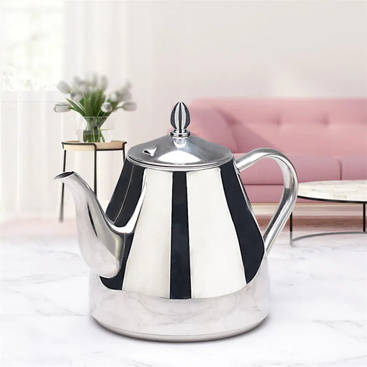 Sanqia New Style Stainless Steel Teapot Water Coffee Pot Applicable to Induction Cooker