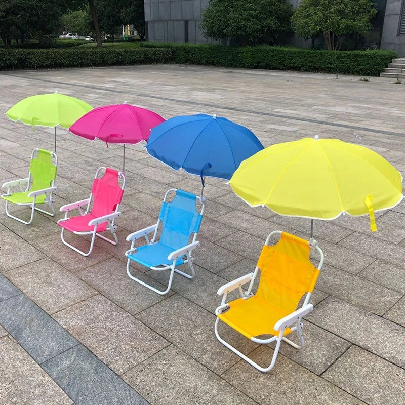 Accessoires de Jardin chaises de plage et parasols plage extérieure pliante multifonctionnel Portable chaises longues pour enfants Jardin