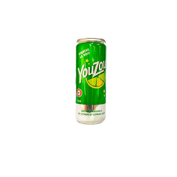 YOUZOU - Soda aux arômes naturels de citron canette 33cl