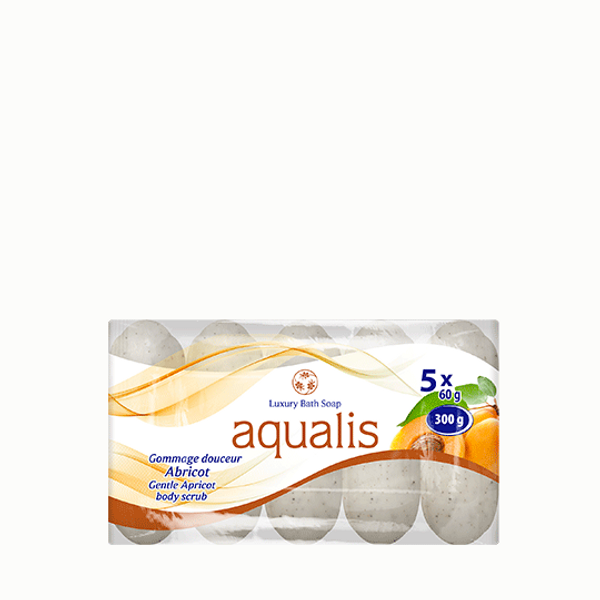 AQUALIS - Savon gommant douceur abricot 300g-Côte d'Ivoire