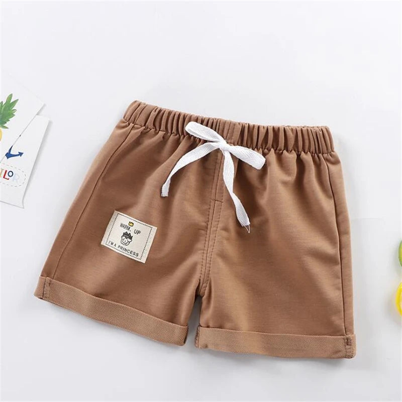 12M à 5T nouveau-né bébé Shorts pour garçon décontracté solide bébé enfants Shorts pantalons garçons Shorts d'été mince bébé garçon vêtements