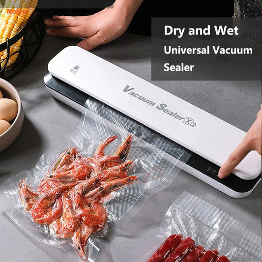 Portable 360W New Electric Vacuum Sealer Machine Automatic Food Vacuum Food Sealer Household Packaging Machine Vacuum Packer