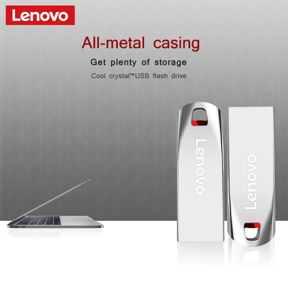 Lenovo 2TB Usb 3.0 Flash Drives High Speed Metal Pendrive 1TB 512GB 256GB Portable Usb Drive Waterproof Memoria Usb Flash Disk