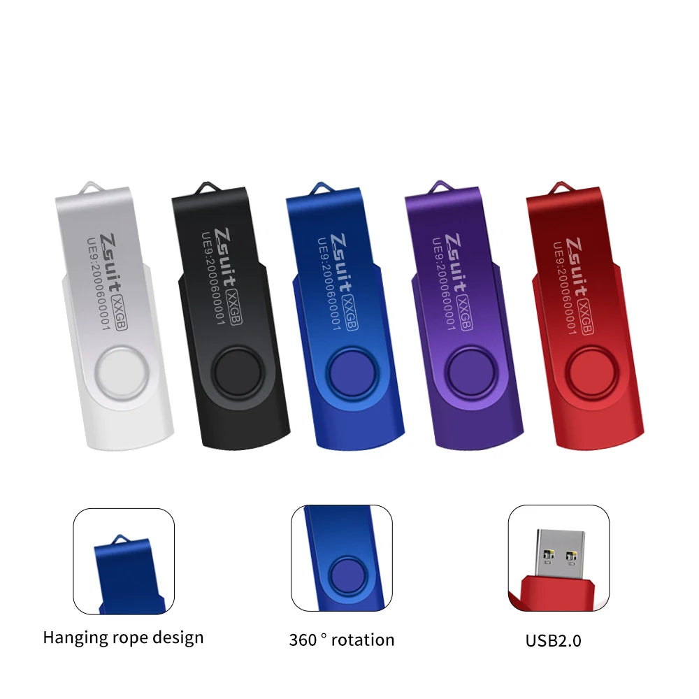 clé USB 64GB 32GB clé USB haute vitesse 16GB clé mémoire Logo personnalisé gratuit cadeau métal mémoire U disque livraison gratuite