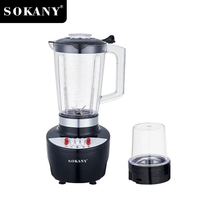 Professional Countertop Blenders For Kitchen, 500W Motor Smoothie Food Processor Mixer Juicer for Puree, Shakes,Smoothies-Mélangeurs professionnels de comptoir pour la cuisine, robot culinaire à moteur 500W,