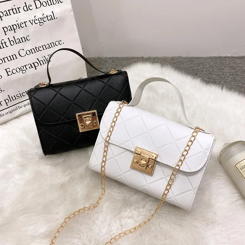 ladies hand bags bag Ladies hand bags bag 2023 Simple fashion small square bag