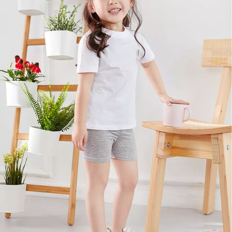 Shorts d'été en dentelle pour enfants, pantalons de sécurité pour filles, culottes pour enfants, sous-vêtements pour fille, Leggings, vêtements pour bébés de 3 à 10 ans, Boxer solide pour adolescents