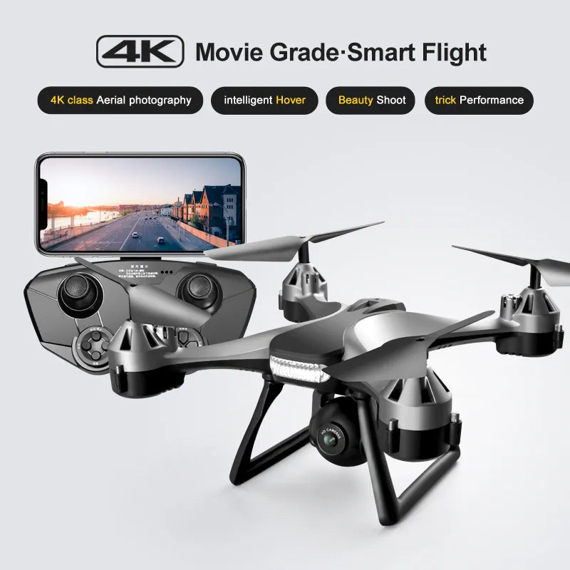 2023 new JC801 dual-camera HD 4K aerial drone quadcopter children's remote control aircraft gift toys