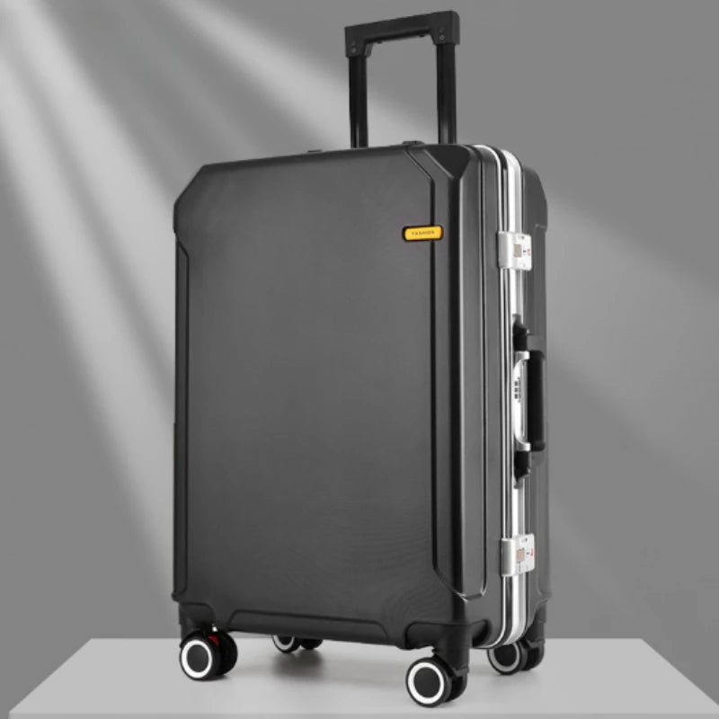 Trolley Travel case Password Rolling Luggage Box PC Universal Wheel Zipper Box Disassembly Wheel Student Shallow Frame Business