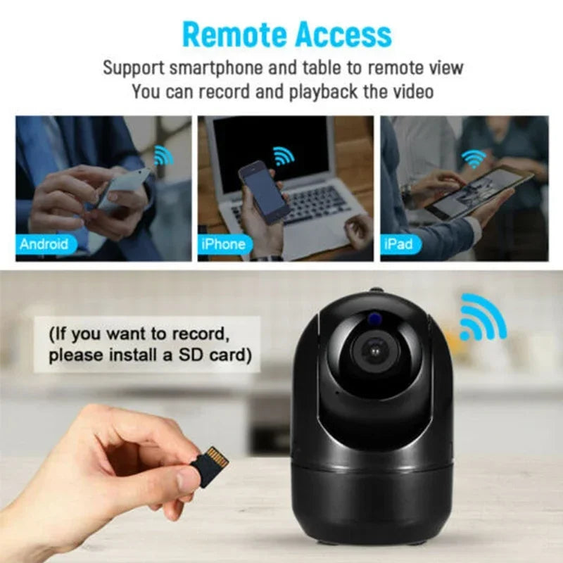 IP Camera YCC365 Plus Smart Home 1080P HD Security camera Auto Tracking Network Wireless Surveillance Night Vision WiFi Camera