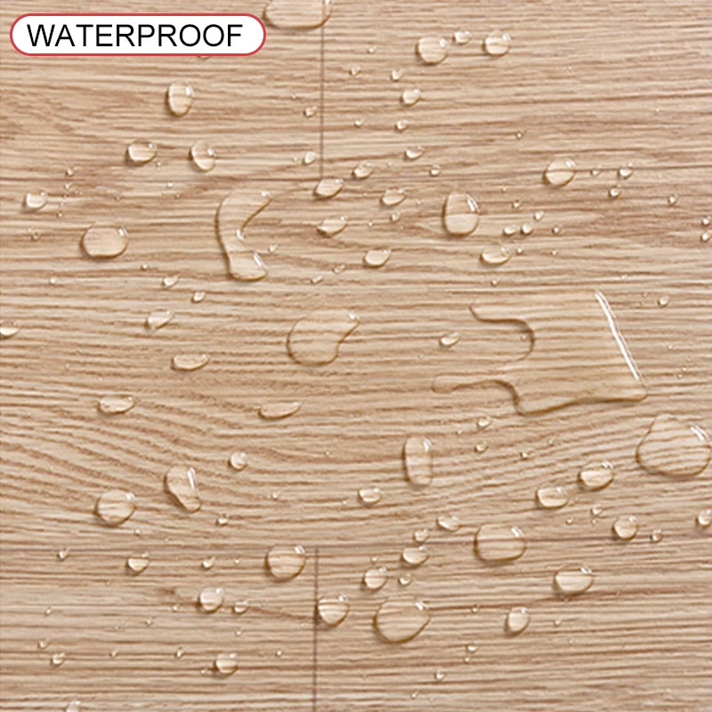 60CM SXP Self-Adhesive Floor Sticker Thicken Wood Grain Floor Stickers For Wall Ground Waterproof Room Wear-resistant Home Decor