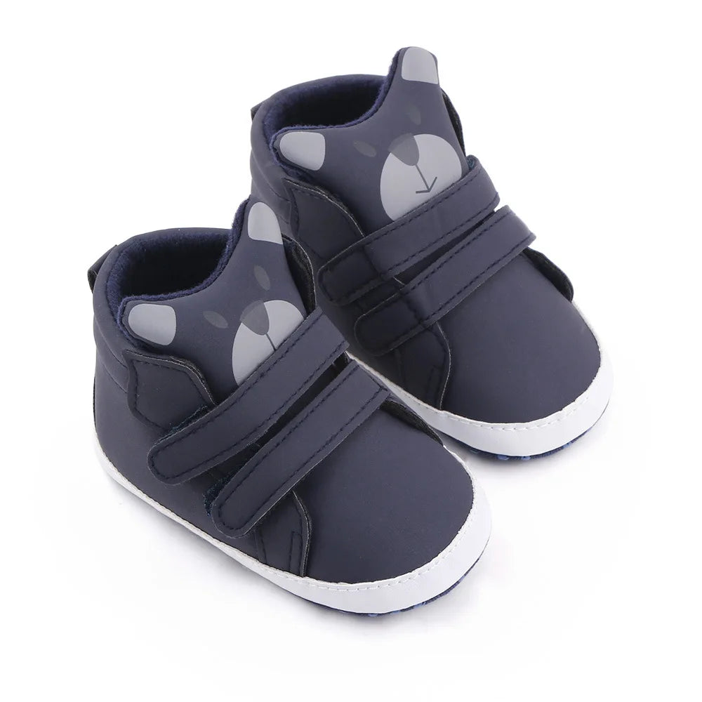 Baby Shoes Classic Soft Sole Shoes Newborn Casual Fashion Sports Sneaker Infant Toddler Carton Animal First Walker Crib Shoes