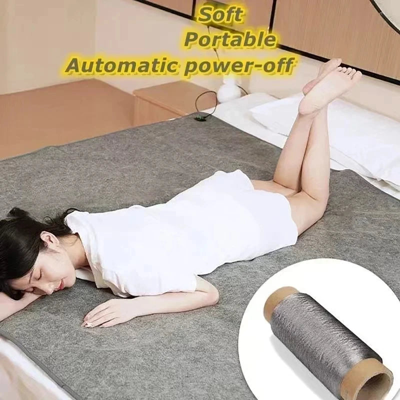 USB Electric Blankets Mat Electric Heating Pad Thermostat Heating Insulatio Heated Warm Cushion Outdoor Supplies 5V Rechargeable