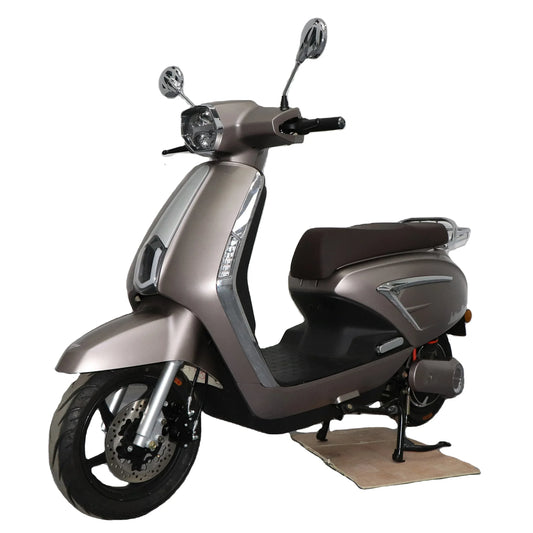 65km/h 72V55A EEC Electric Moped Scooter 1000W Electric Motorcycle Adult