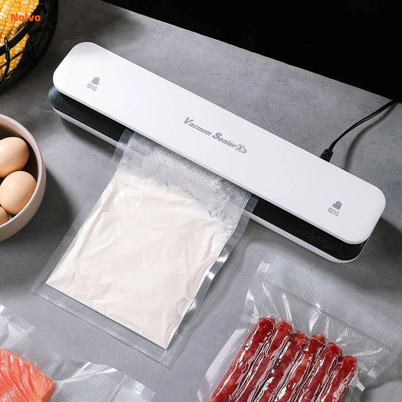 Portable 360W New Electric Vacuum Sealer Machine Automatic Food Vacuum Food Sealer Household Packaging Machine Vacuum Packer