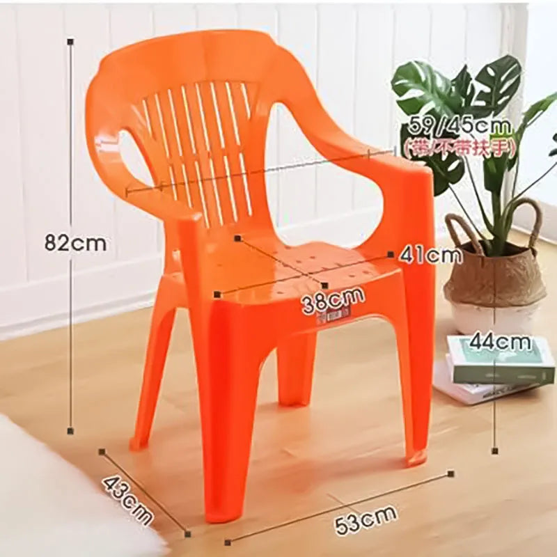 Office Plastic Chair Gaming Foldable Modern Lazy Modern Dining Chair Desk Occasional Sillas Para Comedor Acrylic Furniture