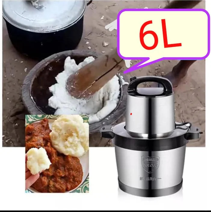 Fufu pounding machine 6 liter grinder meat machine fufu blender 6l_Yu Sweetie