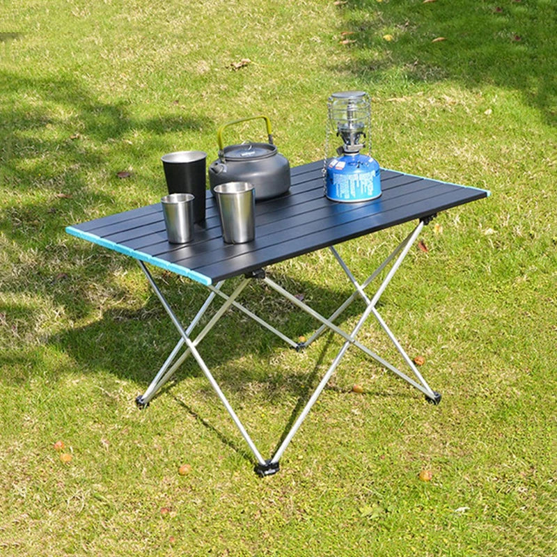 Ultralight Portable Folding Camping Table Foldable Outdoor Dinner Desk High Strength Aluminum Alloy For Garden Party Picnic BBQ