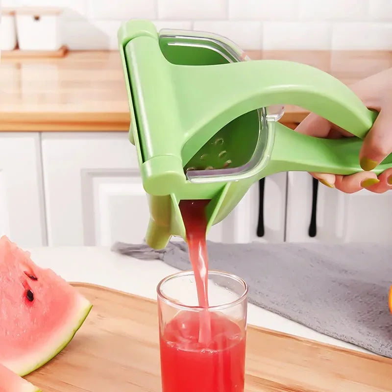 Hand Pressed Fruit Juicer Mini Manual Juicer Aluminum Alloy Fruit Lemon Juicer Multifunctional Portable Practical Kitchen Tools