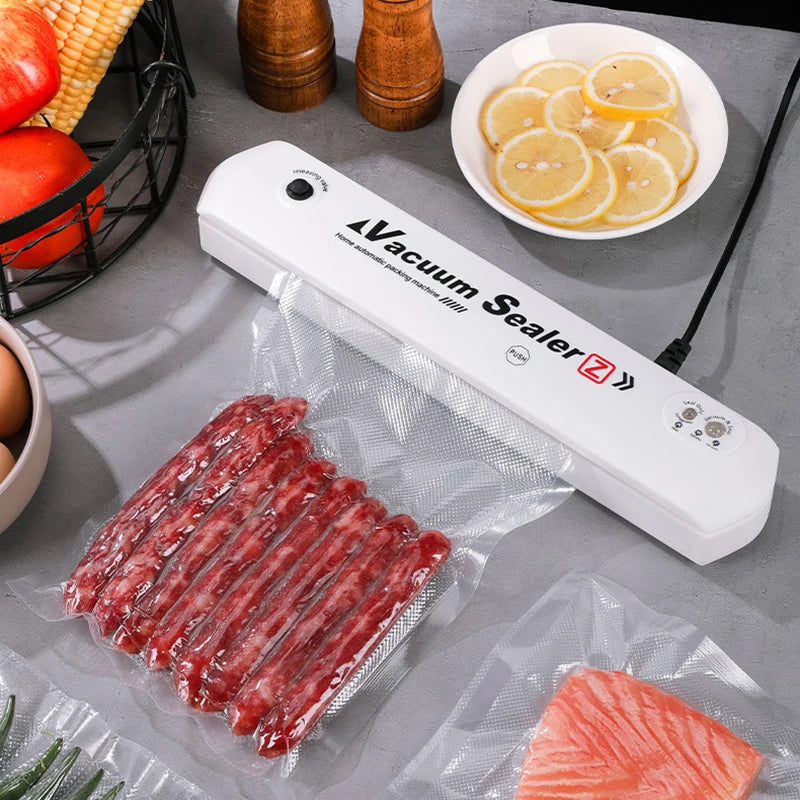 Xiaomi Mijia New Vacuum Sealer Packaging Machine 220V/110V with10pcs Vacuum Bags Household Green Food Vacuum Sealer Degasser