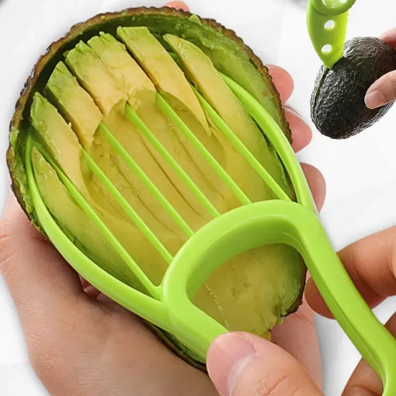 Creative Avocado Cutter Shea Corer Butter Pitaya Kiwi Peeler Slicer Banana Cutting Special Knife Kitchen Veggie Fruit Tools