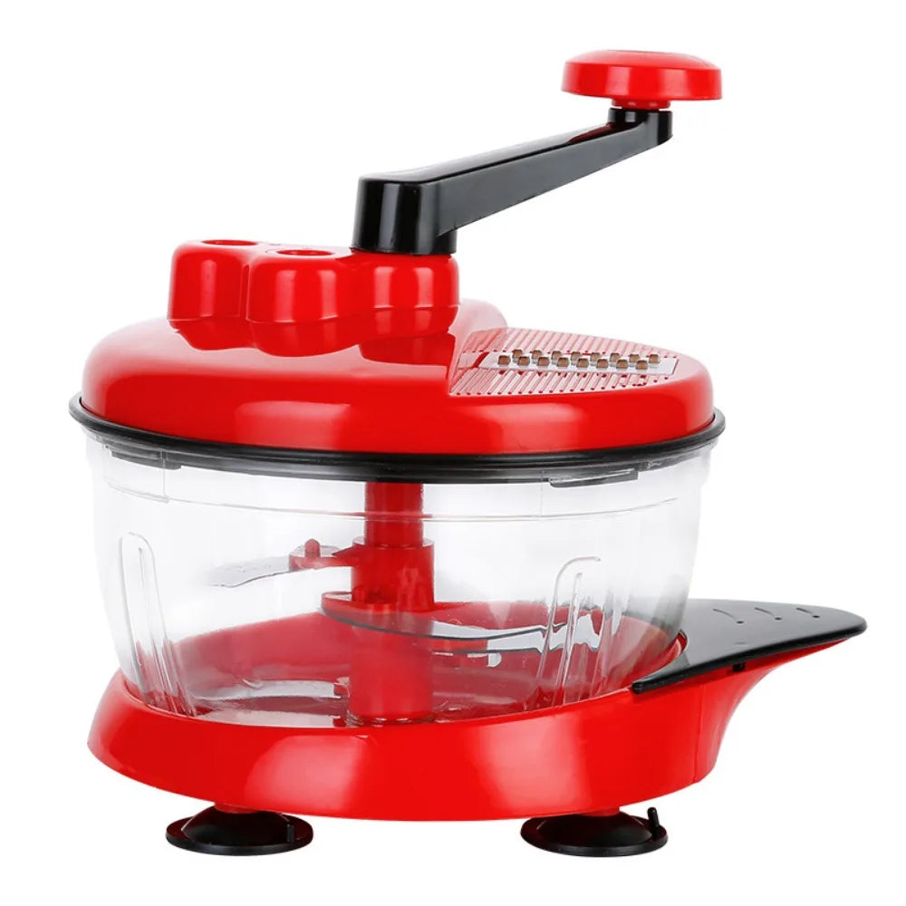 3 in 1 Vegetable Cutter Chopper Potato Slicer Kitchen Gadget Manual Food Processor  Garlic Crusher Onion Cutter Meat Grinder