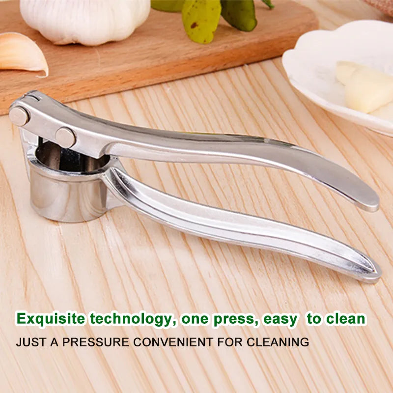 Imitating Stainless Steel Garlic Press Crusher Kitchen Cooking Vegetables Ginger Squeezer Masher Handheld Ginger Mincer Tools