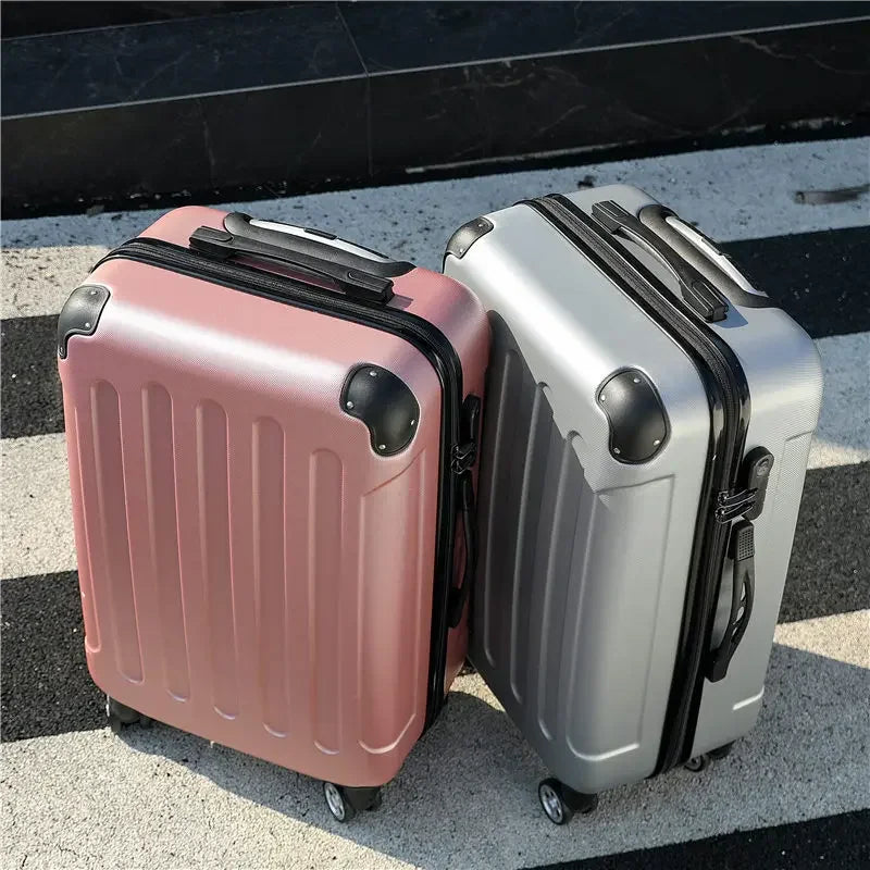 2024 New Man's And Women's Travel Luggage Business Trolley Suitcase Bag Spinner Boarding 20/22/24/26/28 Inch Universal Wheel