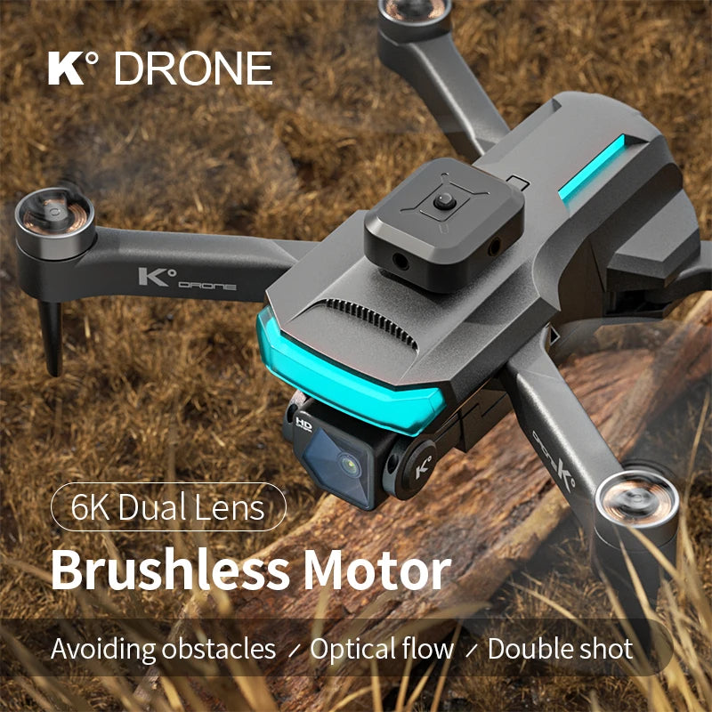 Nouveau K999 Pro Drone 8K professionnel 4K HD EIS caméra évitement d'obstacles flux optique sans brosse RC Dron pliable quadrirotor cadeaux