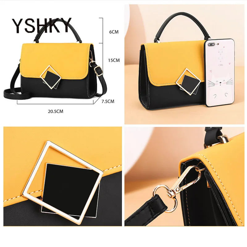 Women's bags 2023 Branded serpentine shoulder bag trend design stripe hit color handbag  messenger bag Korean style bag