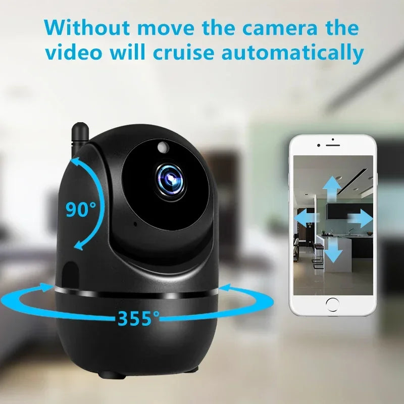 IP Camera YCC365 Plus Smart Home 1080P HD Security camera Auto Tracking Network Wireless Surveillance Night Vision WiFi Camera