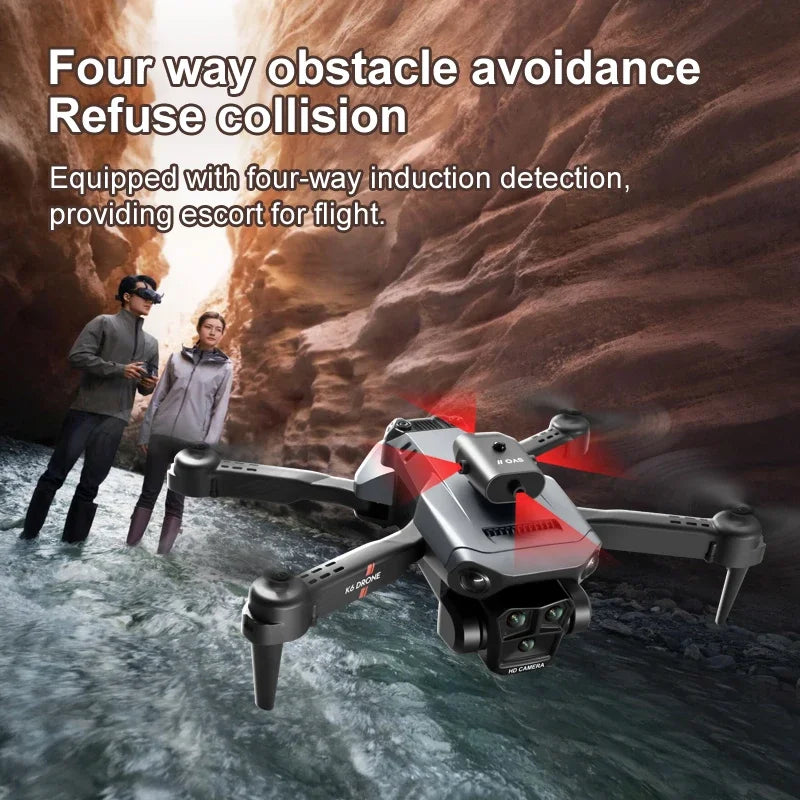 Mijia K6 Max Drone 8K GPS professionnel trois caméras grand Angle flux optique quadrirotor pour éviter les obstacles