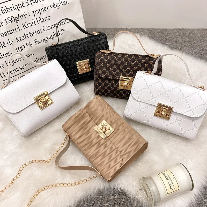 ladies hand bags bag Ladies hand bags bag 2023 Simple fashion small square bag