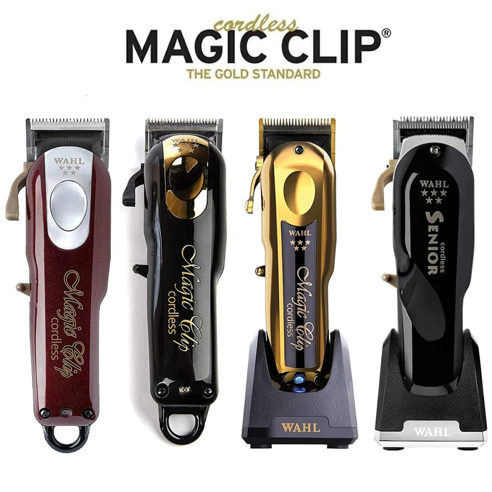 WahI 8148 Magic Clip Professional Hair Clipper for The Head Electric Cordless Trimmer for Men Barber Cutting Machine