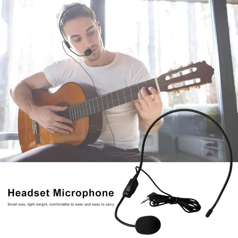 3.5mm Mini Studio Speech Mic Microphone Wired Microphone For Speaking Singing Speech Recording For PC Desktop Notebook