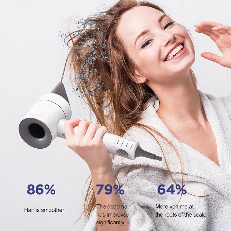 Leafless Hair Dryer Negative Ion hair care Professinal Quick Dry 220V Home Powerful Hairdryer Constant Anion Electric Hair Dryer