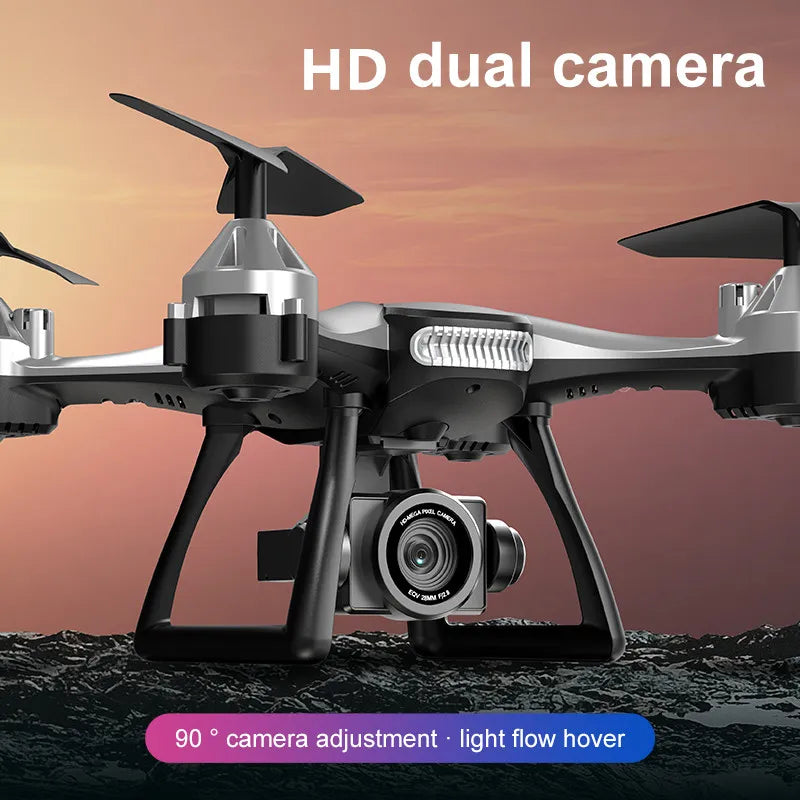 Nouveau professionnel JC801 UAV 4k HD caméra grand Angle WiFi Fpv RC aérien quadrirotor hélicoptère caméra gratuit jouet pour enfants cadeau